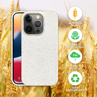 Coque de téléphone écologique PLA pour iPhone 14 Pro Max coque de téléphone biodégradable 13 14 15 pro max