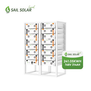 بطارية ليثيوم شمسية Sail Solar بجهد 51.2 فولت وسعة 241 كيلوواط ساعة أو 257 كيلوواط ساعة لأنظمة الطاقة الشمسية التجارية - Product Image 1