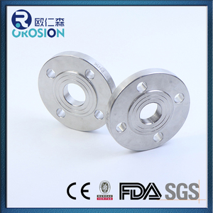 Giá cả cạnh tranh tất cả-trong-một SS304 <span class=keywords><strong>SS316</strong></span> thép không gỉ chủ đề mặt bích BSP NPT TH mặt bích giả mạo mặt bích - Product Image 5