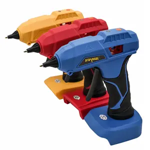 40/60/100W Cordless hot melt glue gun for Dewalt Makita Mi l wauke battery