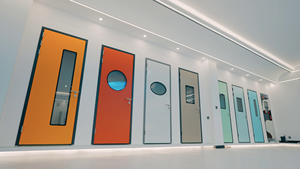 <span class=keywords><strong>Puerta</strong></span> Moderna <span class=keywords><strong>de</strong></span> Acero para Cuarto Limpio, <span class=keywords><strong>Puerta</strong></span> Médica Ignífuga e Insonorizada, Fácil <span class=keywords><strong>de</strong></span> Limpiar, para Habitaciones <span class=keywords><strong>de</strong></span> Pacientes <span class=keywords><strong>de</strong></span> Hospital y Clínicas - Product Image 3