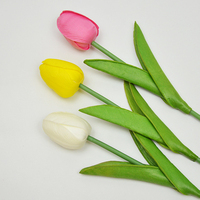 Fabrik Großhandel lebensechte künstliche Tulpe Blume künstliche Blumen Real Touch Tulpe für Zuhause und Hochzeit Dekor