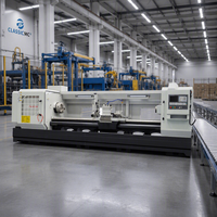 Tour CNC horizontal CK6163 robuste à banc plat pour le tournage de joints de raccordement