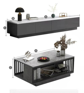 TV cabinet coffee table combination small apartment home living room floor cabinet bedroom cabinet
