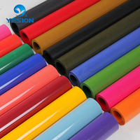 Rouleau vinyle de transfert thermique 3D Red Flock