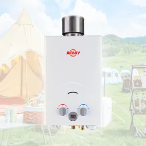 Chinese Manufacturer 6L/10L With RainCap Portable Instant Gas Hot Water Heater System Tankless Gas Water Heaters For Camping