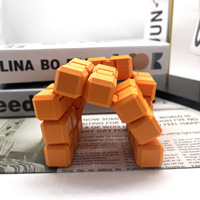 Cubo Infinito Extra Grande, 32 Bloques Conectados, Juguete Antiestrés Transformable, Rompecabezas Impreso en 3D, Juguete Creativo de Construcción