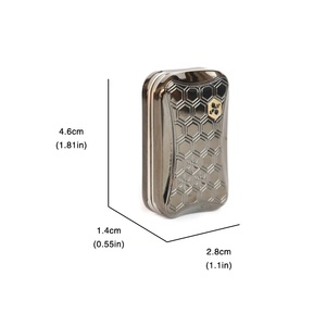 Juguete Deslizante EDC Personalizable Infinito de Aleación Metálica para Alivio del Estrés y la Ansiedad del TDAH, Spinner Magnético de Punta de Dedo - Product Image 6