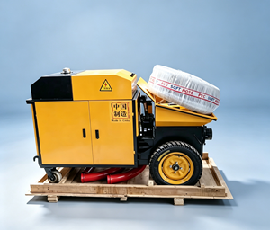 Pompe à <span class=keywords><strong>béton</strong></span> 50m3/h, unité électrique miniature avec <span class=keywords><strong>buse</strong></span> de pulvérisation, fabriquée <span class=keywords><strong>en</strong></span> Chine, excellent <span class=keywords><strong>prix</strong></span> - Product Image 5