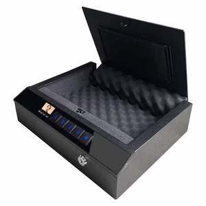 Biometrico riconoscimento del volto chiave chiave pistola scatola di sicurezza scatola <span class=keywords><strong>sicura</strong></span> pistola serratura per comodino, auto, casa, bel regalo per uomini/donne - Product Image 1