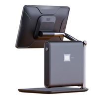 Terminal Point de Vente Tout-en-Un à Écran Tactile avec Imprimante Externe Amovible 80 mm, Caisse Enregistreuse, Scanner NFC et Écran 10,1 Pouces