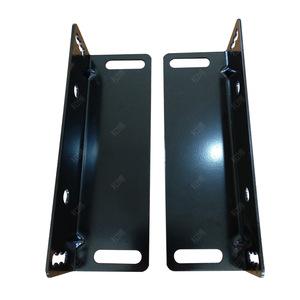 Manwa Expo Chair Back Corner <b>Bracket</b> HB-M152 <b>Black</b> Adjustable Fixing <b>Bracket</b> For Theater Furniture - Product Image 3