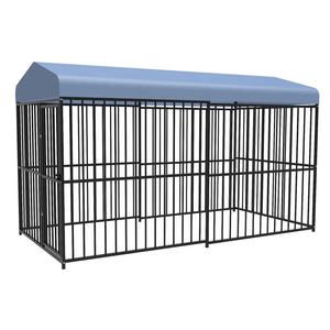 BSCI卸売動物ケージ犬用ウォーキングペンXXXL屋外犬犬小屋屋根付き70.8 'x 141.7' x 82.7 'ペットケージ - Product Image 3