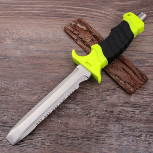 <span class=keywords><strong>Coltelli</strong></span> da Esterno Sopravvivenza Caccia Campeggio Pesca <span class=keywords><strong>Bushcraft</strong></span> Coltello Tagliasagole da Sub con Fodero - Product Image 5