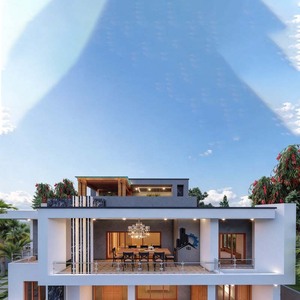 Stile moderno bianco casa prefabbricata a basso costo - Product Image 1