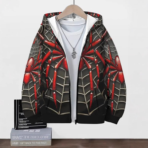 休闲拉链连帽衫 免费设计服务 定制艺术品 OEM ODM 工厂直供 高品质连帽运动衫 适合进口商 - Product Image 2