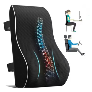 Cojín <span class=keywords><strong>de</strong></span> Soporte Lumbar Ergonómico Ajustable <span class=keywords><strong>de</strong></span> Espuma Viscoelástica, Transpirable, <span class=keywords><strong>de</strong></span> Rebote Lento, para <span class=keywords><strong>Silla</strong></span> <span class=keywords><strong>de</strong></span> Oficina y Asiento <span class=keywords><strong>de</strong></span> <span class=keywords><strong>Coche</strong></span> - Product Image 2