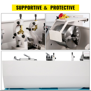 Giá Bất Ngờ 1100W Đa Mục Đích Combo CNC Máy Tiện 8.7 "X 29.5" Mini Máy Tiện Của Nhãn Hiệu Máy Tiện - Product Image 6