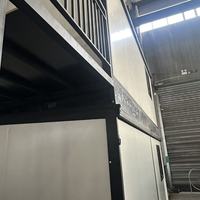 Maison conteneur pliable à double aile extensible de 20 et 40 pieds, villa préfabriquée mobile pour camping et vacances