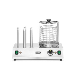 HENDI 550W 500x310x(H)395mm Scaldavivande per Hot Dog e Salsicce 220-240V Attrezzatura per Riscaldamento e Mantenimento Caldo - Product Image 1
