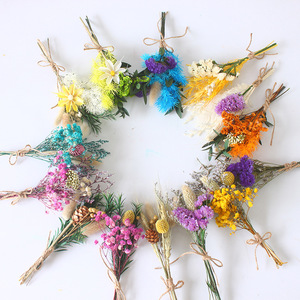 Vente flash - Bouquet de fleurs séchées personnalisé - Herbe de la pampa - Mini bouquet - Fleurs séchées pour la mariée - Bouquet pour la décoration de mariage - Product Image 3