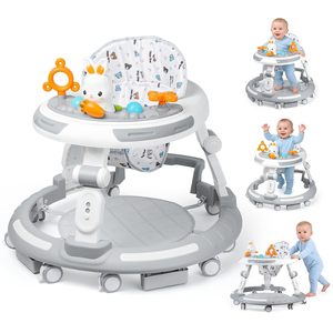 Marche-bébé multifonctionnel à pousser à la main avec fonction antidérapante et design pliable pour apprendre à marcher - Product Image 1