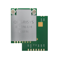 Module QOGRISYS 8121N-UH, module principal AR1021X, module BLE 5, modules Wifi 802.11ac