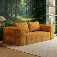 Canapé d'angle convertible rembourré à prix de gros - Design moderne, écologique, durable et réglable pour salon