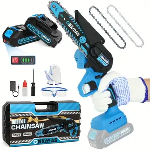 Mini <span class=keywords><strong>scie</strong></span> à chaîne à batterie <span class=keywords><strong>Petite</strong></span> <span class=keywords><strong>scie</strong></span> à chaîne <span class=keywords><strong>électrique</strong></span> avec moteur puissant <span class=keywords><strong>pour</strong></span> tailler les arbres, <span class=keywords><strong>couper</strong></span> les <span class=keywords><strong>branches</strong></span> - Product Image 1