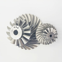 Conception CMSX-4 de roue de turbine de turbocompresseur de moteur à réaction de coulée sous vide de CMXS-10