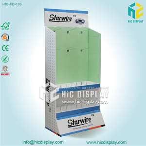 Benutzer definierte recycelte Tiernahrung Produkt Pappe Display Rack für <span class=keywords><strong>Pet</strong></span> Care Store Werbung und Werbung - Product Image 5