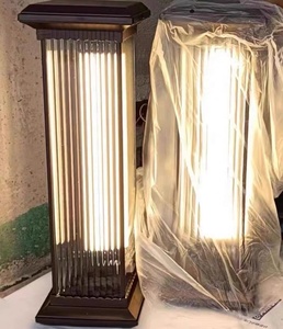 Modern Outdoor Wall <b>Light</b> H40/60/80CM Aluminum CE Outdoor Lighting Garden 85-265V 3000K Warm White Wall <b>Light</b> - Product Image 6