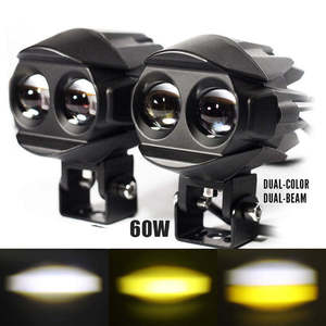 Nuevo Sistema de Iluminación LED para Motocicleta de 30W, Blanco y Amarillo, Luces Antiniebla, Faros Delanteros, Luces Deportivas - Product Image 1