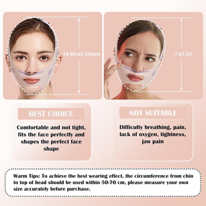 Cinturón de Levantamiento Facial y Moldeador de Línea V - Banda Reafirmante Antienvejecimiento para Reducción de Papada, Adelgazamiento Facial y Contorno de Mandíbula - Product Image 4