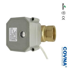 Vanne à boisseau sphérique électrique miniature personnalisée en acier inoxydable 304, réinitialisation automatique, filetage 4/8\" 6/8\", bidirectionnelle, coupure de courant - Product Image 3