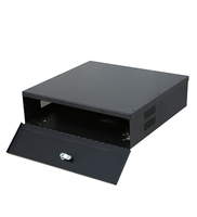 Armoire serveur 19 pouces 2U 3U à montage en rack, tiroir profond verrouillable, en acier SPCC, protection IP20, certifiée CE ROHS, finition poudrée