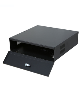 Gabinete de Servidor de 19 Pulgadas 2U 3U para Montaje en Rack, con Cajón Profundo con Cerradura y Llave, en Stock, Acero SPCC - Product Image 2