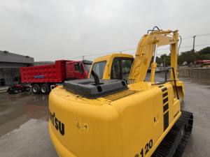 เครื่องรวบรวมข้อมูลไฮดรอลิก12ตันสำหรับการก่อสร้างถนนและอาคารรถขุดใช้ PC120 Komatsu - Product Image 2