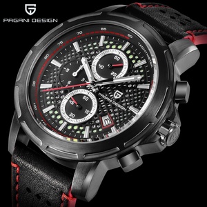 นาฬิกาข้อมือ PAGANI DESIGN 1641 แฟชั่นลำลอง สปอร์ต สำหรับผู้ชาย คุณภาพสูง ระบบควอตซ์ ตัวเรือนโลหะ สายหนัง แบรนด์ดัง เครื่องญี่ปุ่น - Product Image 2