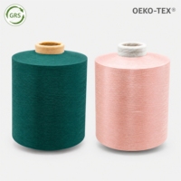 Fil à coudre teint haute ténacité 100% Nylon PA 66 DTY 78D/24F SD pour robe de mariée et tricot à la main