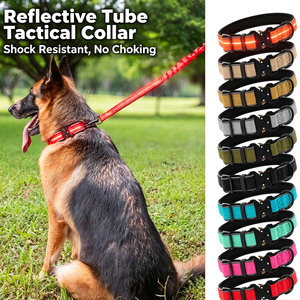 Tactical <b>Dog</b> <b>Collar</b> Reflective Adjustable <b>Dog</b> <b>Collar</b> <b>Large</b> Medium Small Potalado Pet Neck Cover <b>Large</b> <b>Dog</b> - Product Image 6