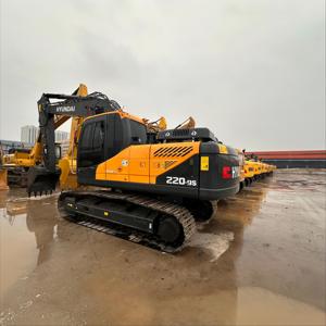 รถขุดไฮดรอลิก Hyundai R220LC-9S มือสองสภาพดีเยี่ยม น้ำหนัก 22 ตัน ใช้งานหนัก ชั่วโมงการทำงานต่ำเพียง 200 ชั่วโมง สภาพเหมือนใหม่ ขาย - Product Image 1