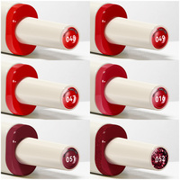 BORN PRETTY PRO – Lot de 6 vernis gel haute pigmentation, résine naturelle, sans HEMA ni TPO, couleurs rouges et bruns automnaux, vernis à ongles en gel