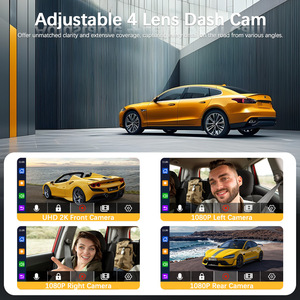 Cámara para Auto W7 de 3 Pulgadas IPS HD 1080P, 4 Canales, Visión Nocturna, WiFi, DVR para Auto, Cable OBD, Grabador de 4 Lentes, Aplicación, Caja Negra para Auto, Venta al por Mayor de Fábrica - Product Image 3
