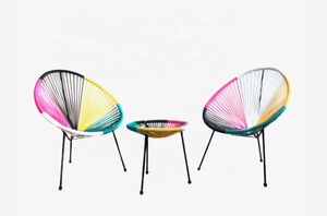 Nuevo <span class=keywords><strong>Conjunto</strong></span> de <span class=keywords><strong>Sillas</strong></span> Portátiles Modernas, Silla de Ratán Duradera <span class=keywords><strong>y</strong></span> Cómoda para Interiores <span class=keywords><strong>y</strong></span> Exteriores, Sala de Estar, Patio - Product Image 5