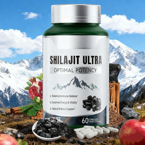 Offre Spéciale : Capsules de <span class=keywords><strong>Shilajit</strong></span> Ultra Pur, Suppléments Herbales de l'Himalaya, Acide Fulvique, Minéraux Essentiels - Product Image 2
