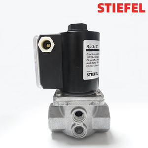 Fabbrica cinese 220V elettrovalvole a solenoide a <span class=keywords><strong>Gas</strong></span> di controllo del flusso ad alta temperatura per fornaci commerciali industriali OEM - Product Image 2