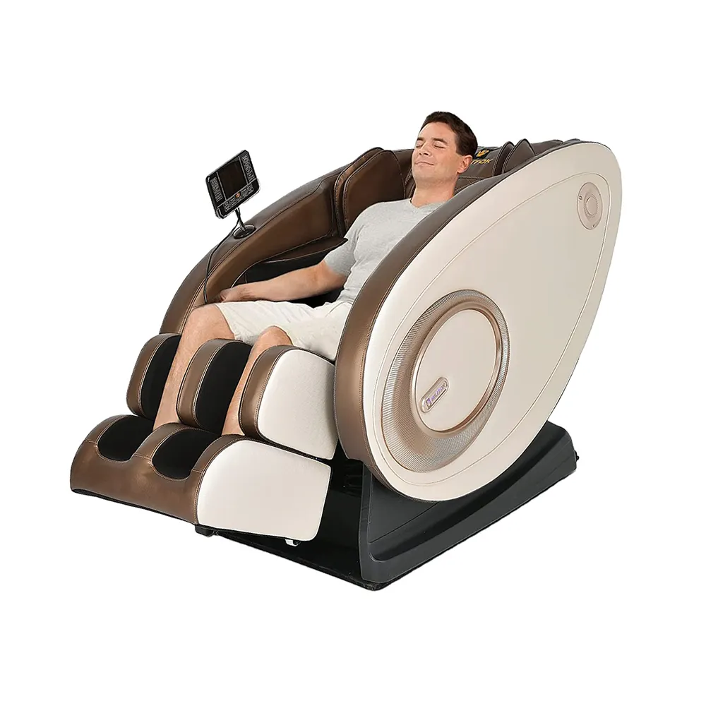 Draagbare Spa Goedkope Prijs Full Body Luxe Lederen 3D 4D Elektrische Zero Gravity Massage Stoel