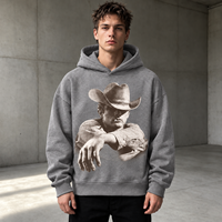 Hoodie Homme Tendance : Vêtement Décontracté Quotidien Moderne – Vente Directe Fabricant en Gros