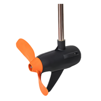 Moteur hors-bord électrique K-120 36V 1620W sans balais, moteur de pêche à la traîne 40KG 120lbf de poussée pour bateau pneumatique, pêche, dérive et ski nautique